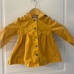 Rachel Zoe Mustard Kids Spring / Fall Hooded Snap Front Jacket